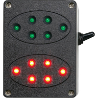 Traffic Control Systems, Plastic, 3-1/2" W x 2-1/2" D x 4-3/4" H Maritime Industrial Rubber