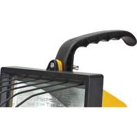 Twin-Head Work Light, Halogen, 500 W, 16000 Lumens, Steel Housing Maritime Industrial Rubber