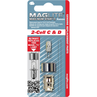 Ampoule de rechange pour lampe de poche &agrave; 2 piles C & D Maritime Industrial Rubber