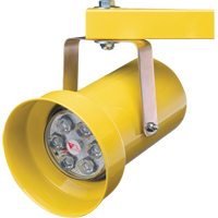 Loading Dock Lights, 24" Arm, 18 W, LED Lamp, Metal Maritime Industrial Rubber