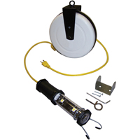 Heavy-Duty LED Work Lights and Cord Reels Maritime Industrial Rubber