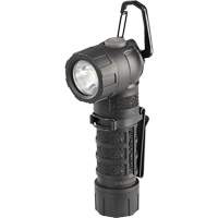 PolyTac&reg; 90 X Right Angle Flashlight, LED, CR123A Batteries, Polymer Maritime Industrial Rubber