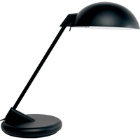 Desk Lamp, 100 W, Incandescent, Black Maritime Industrial Rubber