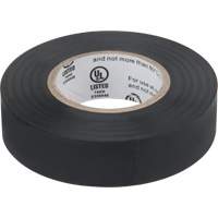 Electrical Tape, 19 mm (3/4") x 18 M (60'), Black, 7 mils Maritime Industrial Rubber