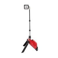 M18 Rocket Dual Pack Tower Light with One-Key, LED, 60 W, 5400 Lumens, Plastic Housing Maritime Industrial Rubber