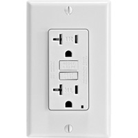 GFCI Decora&reg; Outlet Maritime Industrial Rubber