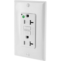 SmartlockPro&reg; Extra Heavy-Duty Self-Test GFCI Receptacle Maritime Industrial Rubber