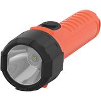 Intrinsically Safe&reg; Handheld Flashlight, LED, 150 Lumens, D Batteries Maritime Industrial Rubber