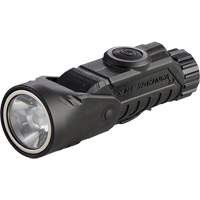 Vantage&reg; 180 X Multi-Fuel Helmet/Right Angle Flashlight, LED, Rechargeable/CR123A Batteries, Nylon Polymer Maritime Industrial Rubber