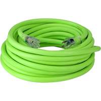 Cordon rallonge industriel Flexzilla Pro, Toutes saisons, SJTW, AWG 10/3, 15 A, 50' Maritime Industrial Rubber
