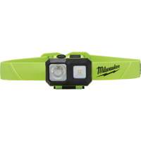 Intrinsically Safe Spot/Flood Headlamp, LED, 310 Lumens, 40 Hrs. Run Time, AAA Batteries Maritime Industrial Rubber