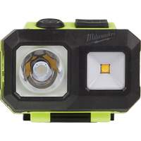 Intrinsically Safe Spot/Flood Headlamp, LED, 310 Lumens, 40 Hrs. Run Time, AAA Batteries Maritime Industrial Rubber