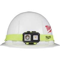 Intrinsically Safe Spot/Flood Headlamp, LED, 310 Lumens, 40 Hrs. Run Time, AAA Batteries Maritime Industrial Rubber
