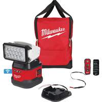 Ensemble d'&eacute;clairage orientable polyvalent &agrave; t&eacute;l&eacute;commande, DEL, 4250 lumens Maritime Industrial Rubber