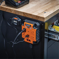 Powerbox 1 Magnetic Power Strip, 4 Outlet(s), 5', 120 V Maritime Industrial Rubber