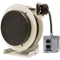 Cord Reel, 50', SJOOW, 12/3 Gauge, 20 A Maritime Industrial Rubber
