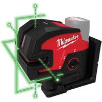 M12 Green Cross Line & 4-Points Laser Maritime Industrial Rubber