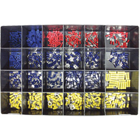 600-Piece Vinyl Insulated Terminals Kit Maritime Industrial Rubber