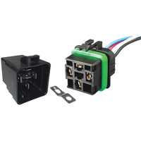 Paquet assorti de relais et de fil herm&eacute;tiques r&eacute;sistants aux intemp&eacute;ries, Mini disjoncteur, 30 A, 24 V Maritime Industrial Rubber
