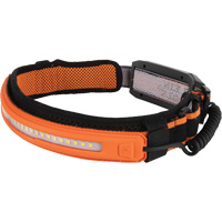 Widebeam Headlamp with Strap, LED, 575 Lumens, 4 Hrs. Run Time, Rechargeable Batteries Maritime Industrial Rubber
