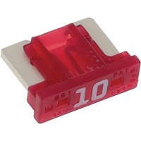 Fusible &agrave; lames pour automobiles LP de la s&eacute;rie MINI, Cartouche, 10 A, 58 V Maritime Industrial Rubber