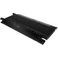 Cable Protector, 5 Channels, 36" L x 19.8" W x 2" H Maritime Industrial Rubber