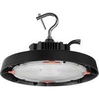 Lampe UFO High Bay, DEL, 120 - 347 V, 100 W, 7,3" h x 11" la Maritime Industrial Rubber