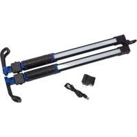 Foldable Underhood Work Light, Hook, Rechargeable, 1400 Lumens Maritime Industrial Rubber