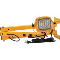 Dock Light, 40" Arm, 50 W, LED Lamp, Metal Maritime Industrial Rubber