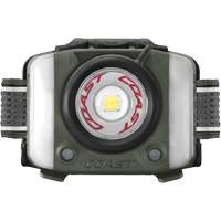 FL97R Tri-Colour Headlamp with Twist Focus & Voice Activation, LED, 830 Lumens, 2 Hrs. Run Time, Rechargeable Batteries Maritime Industrial Rubber