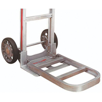 Rallonge pliantes de plaque frontale 20" pour diable en aluminium Maritime Industrial Rubber