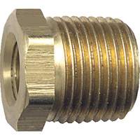 Pipe Bushing, 3/4" x 3/8", NPT x FPT, Brass Maritime Industrial Rubber