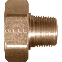 Swivel Connector, 1/2" Dia, Brass Maritime Industrial Rubber