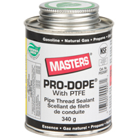 Pipe Thread Sealant, Brush Can, 250 ml, -129° C - 204° C/-200° F - 400° F Maritime Industrial Rubber
