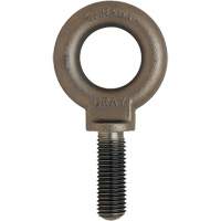 Eye Bolt, 3/4" Dia., 1" L, Uncoated Natural Finish, 650 lbs. (0.325 tons) Capacity Maritime Industrial Rubber