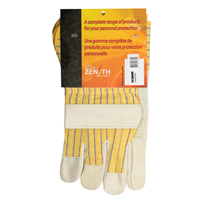 Fitters Patch Palm Gloves, Large, Grain Cowhide Palm, Cotton Inner Lining Maritime Industrial Rubber