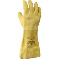 Gants pour usage g&eacute;n&eacute;ral 67NFW, 10/Grand, R&ecirc;vetement Latex de caoutchouc, Enveloppe en Coton Maritime Industrial Rubber