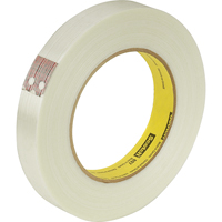 Scotch&reg; 897 Filament Tape, 5 mils Thick, 12 mm (47/100") x 55 m (180')  Maritime Industrial Rubber