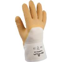 Gants pour usage g&eacute;n&eacute;ral L66NFW, 8/Petit, R&ecirc;vetement Latex de caoutchouc, Enveloppe en Coton Maritime Industrial Rubber